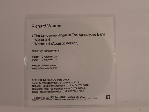 Richard warren the lonesome - the,