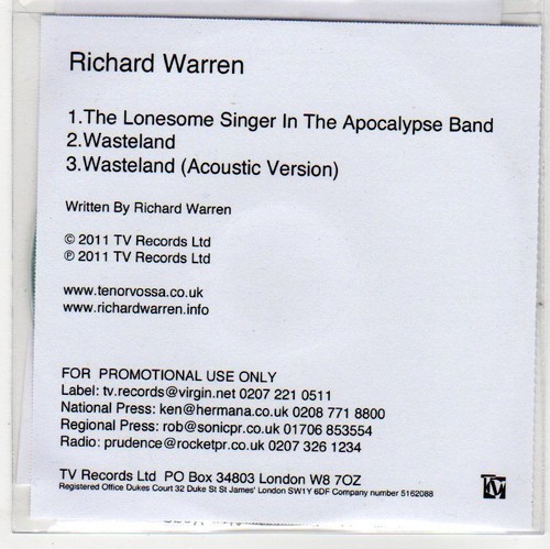 Richard warren the - richard, warren,