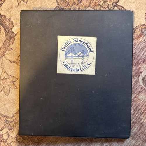 Pacific sangerbund - pacific,